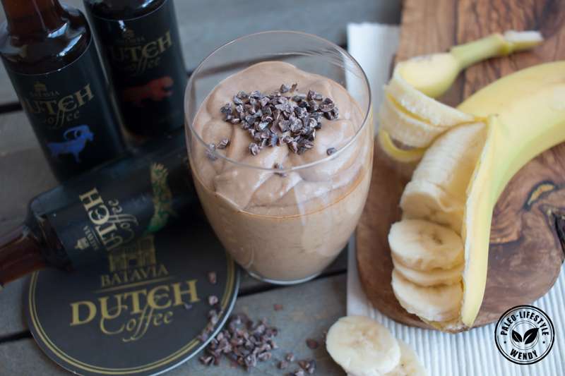 Paleo recept: koffie-banaan-shake