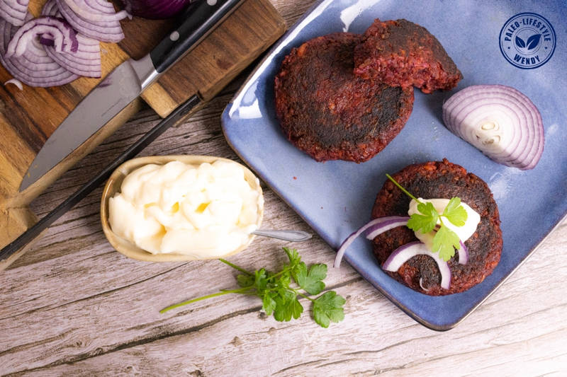 Paleo Vegan hamburgers