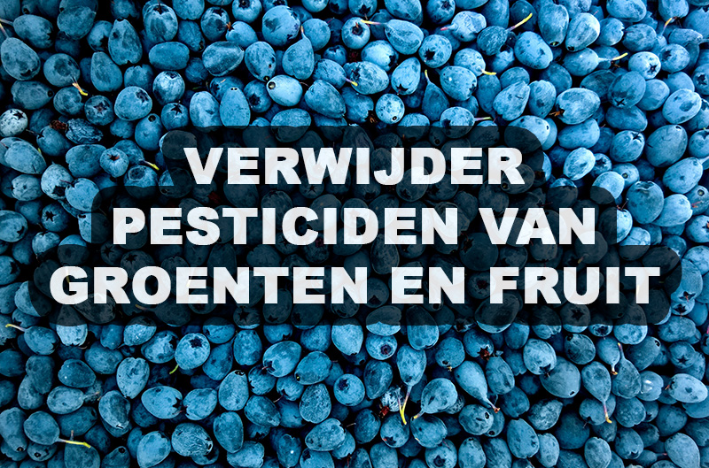 Verwijder pesticiden van groenten en fruit